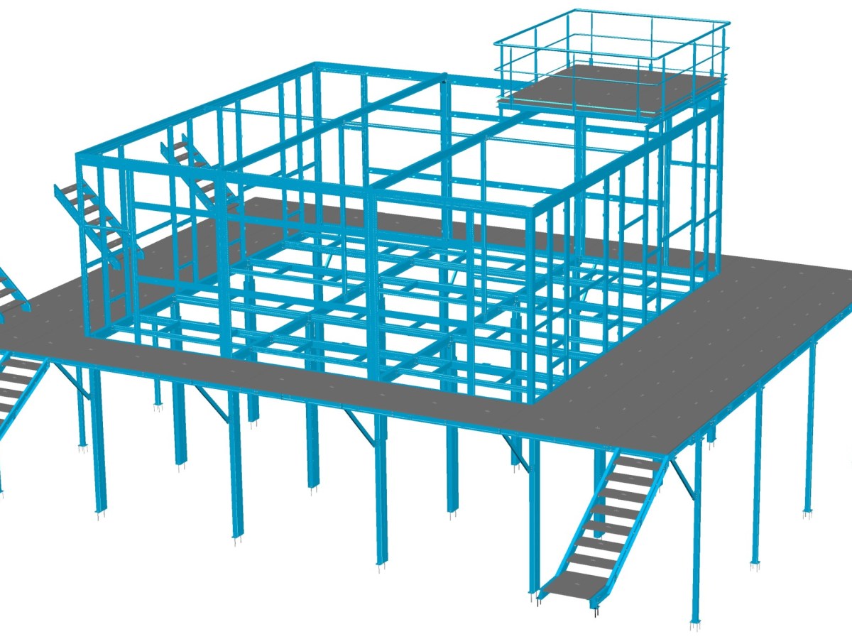 Projekt warsztatowy kabin sortownicznych w ramach budowy zakładu odzysku i unieszkodliwiania odpadów w&nbsp;Katowicach
