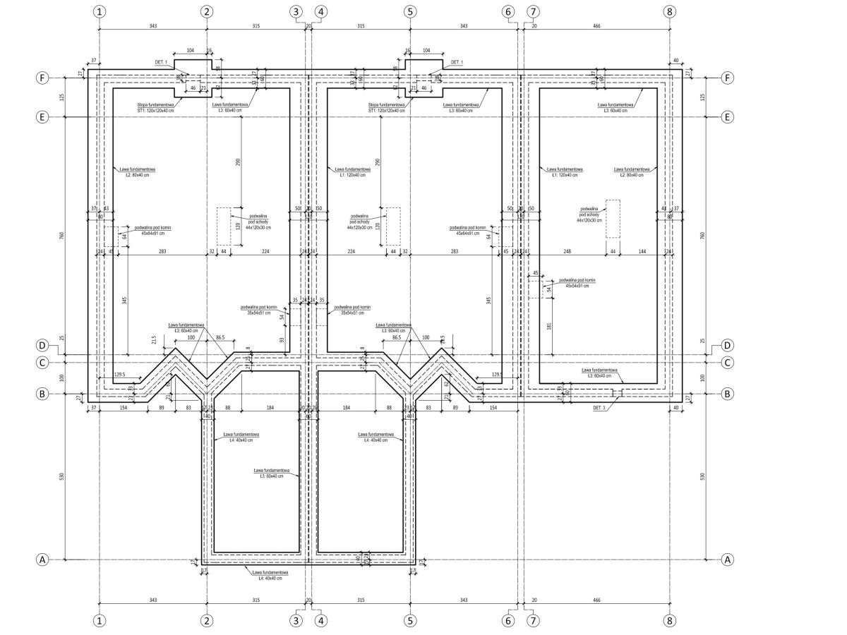 Zespół 3 Budynków Mieszkalnych Jednorodzinnych w Zabudowie Szeregowej (Etap&nbsp;IV)