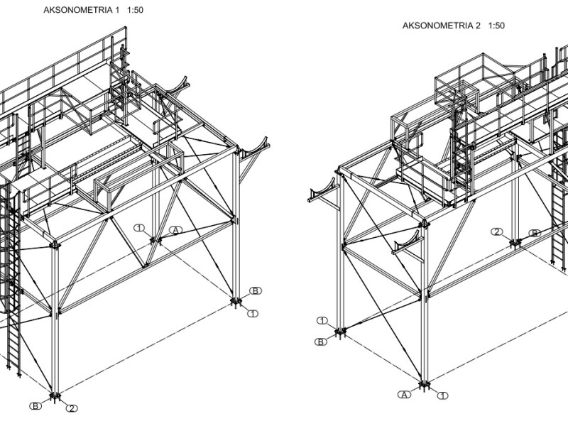 Konstrukcja Wsporcza Separatora