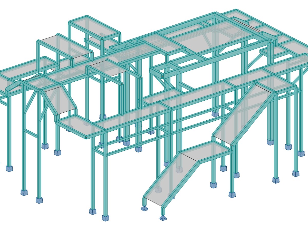 Podest Techniczny Pod Bufory i&nbsp;Maszyny